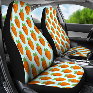 Carrot Pattern Print Design 03 Universal Fit Car Seat Covers