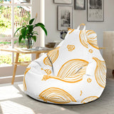 Hand Drawn Onion Pattern Bean Bag Cover