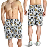 Lion Pattern Print Design 05 Men Shorts