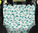 Green Ginkgo Leaves Pattern Dog Car Seat Covers