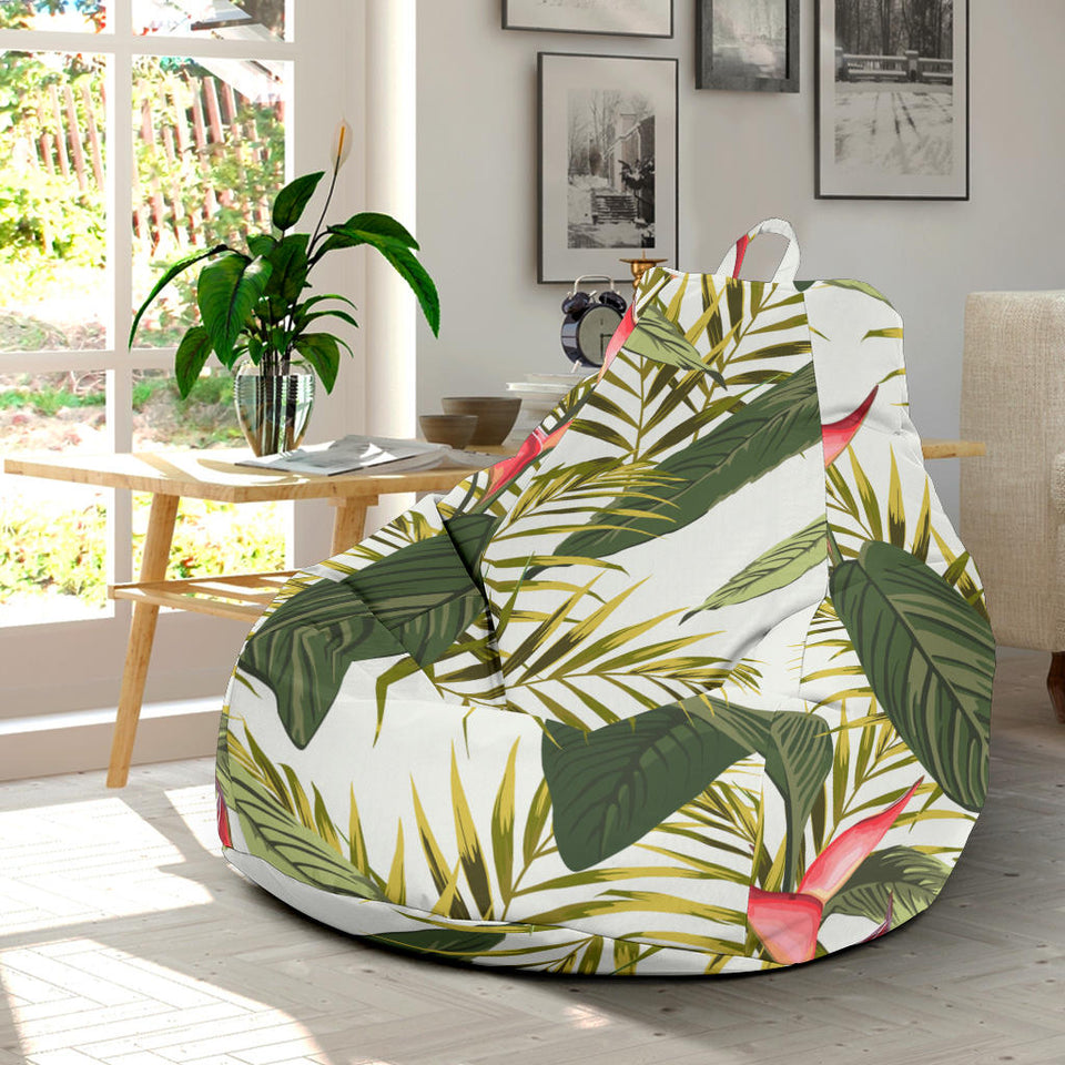 Heliconia Pattern Bean Bag Cover