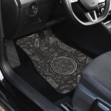 Pizza Pattern  Front And Back Car Mats
