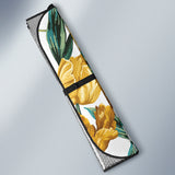 Yellow Tulips Pattern Car Sun Shade