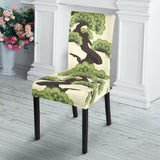Bonsai Pattern Dining Chair Slipcover