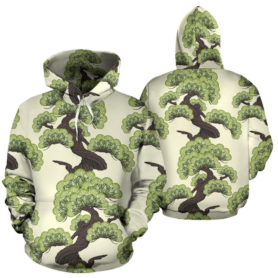 Bonsai Pattern Men Women Pullover Hoodie