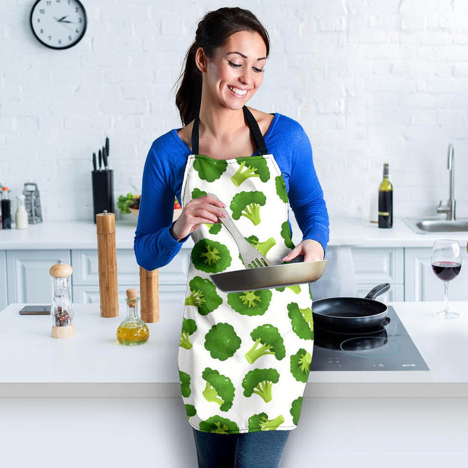 Cute Broccoli Pattern Adjustable Apron