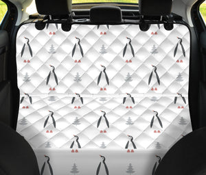 Penguin Pattern Dog Car Seat Covers