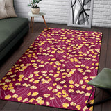Popcorn Pattern Print Design 02 Area Rug