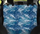 Shark Hand Drawn Dog Car Seat Covers