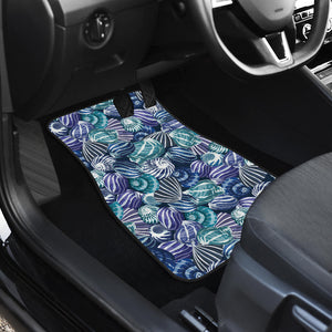 Shell Design Pattern Front Car Mats