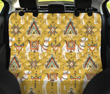 Camels Ethnic Motif Pattern Dog Car Seat Covers