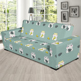 Cute Hamster Cheese Pattern Sofa Slipcover