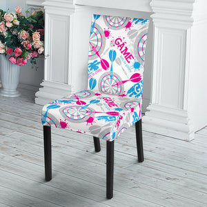 Darts Pattern Print Design 01 Dining Chair Slipcover