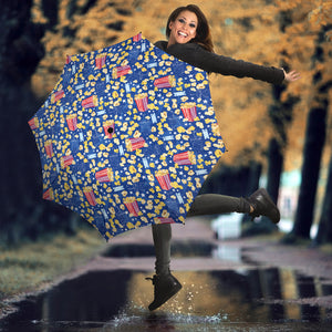 Popcorn Pattern Print Design 01 Umbrella