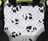 Cute Cows Pattern Dog Car Seat Covers