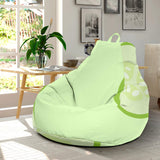 Cucumber Pattern Bean Bag Cover