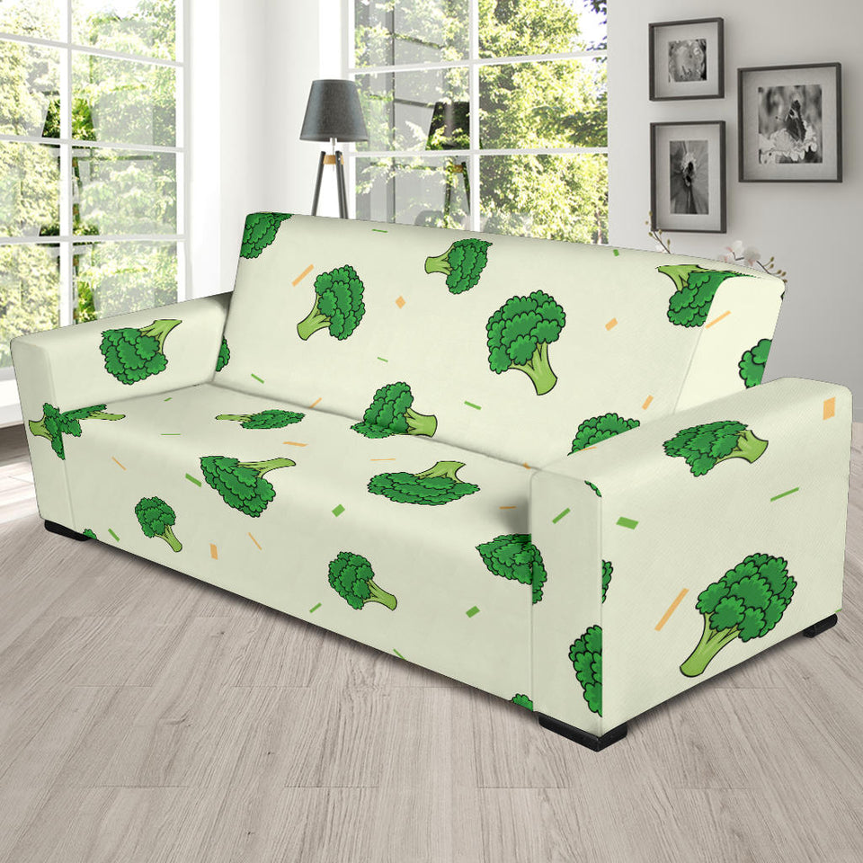 Broccoli Pattern Sofa Slipcover