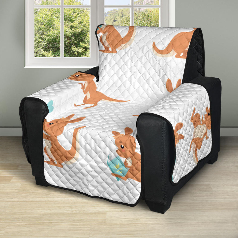 Cute Kangaroo pattern Recliner Cover Protector