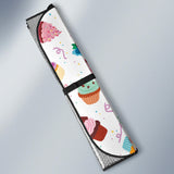 Cake Cupcake Design Pattern Car Sun Shade