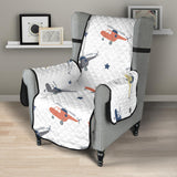 Cute helicopter star pattern Chair Cover Protector