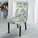 Hand Drawn Blueberry Pattern Dining Chair Slipcover