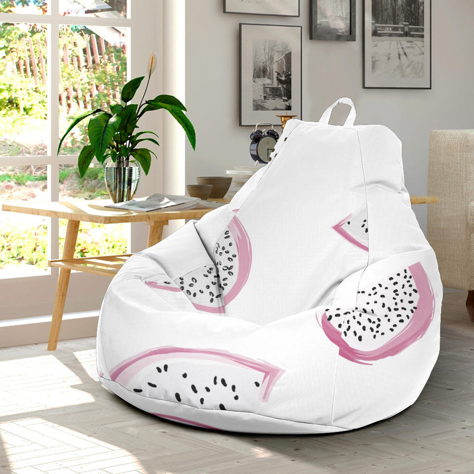 Dragon Fruit Pattern Bean Bag Cover