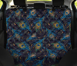 Beautiful Peacock Feather Pattern Dog Car Seat Covers