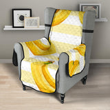 Banana pattern blackground Chair Cover Protector
