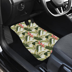 Heliconia Pattern Front Car Mats