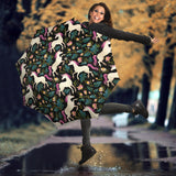 Unicorns Forest Background Umbrella