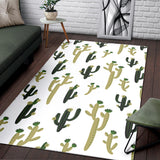 Cute Cactus Pattern Area Rug