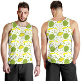 Durian pattern background Men Tank Top