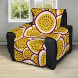 Passion fruits slice pattern Recliner Cover Protector