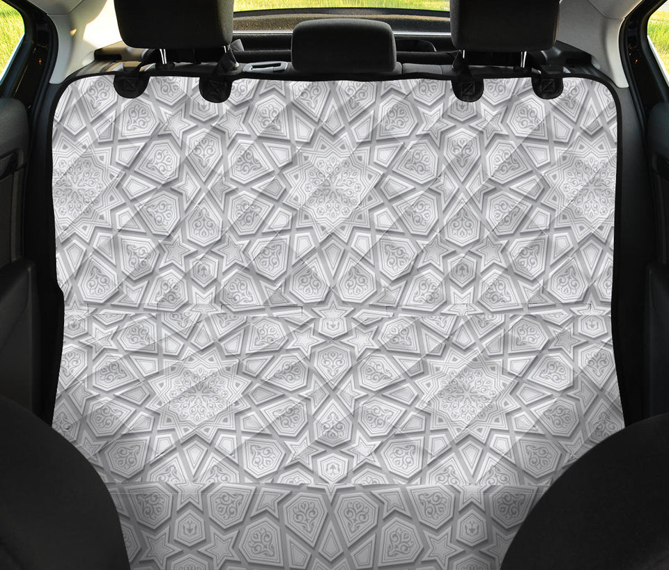 Arabic Star Pattern Dog Car Seat Covers