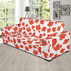 Canada Pattern Print Design 02 Sofa Slipcover