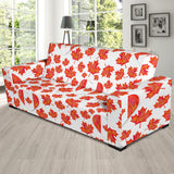 Canada Pattern Print Design 02 Sofa Slipcover