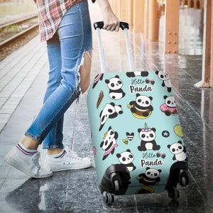 Cute Baby Panda Pattern Luggage Covers