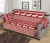 Dachshund Nordic pattern Sofa Cover Protector