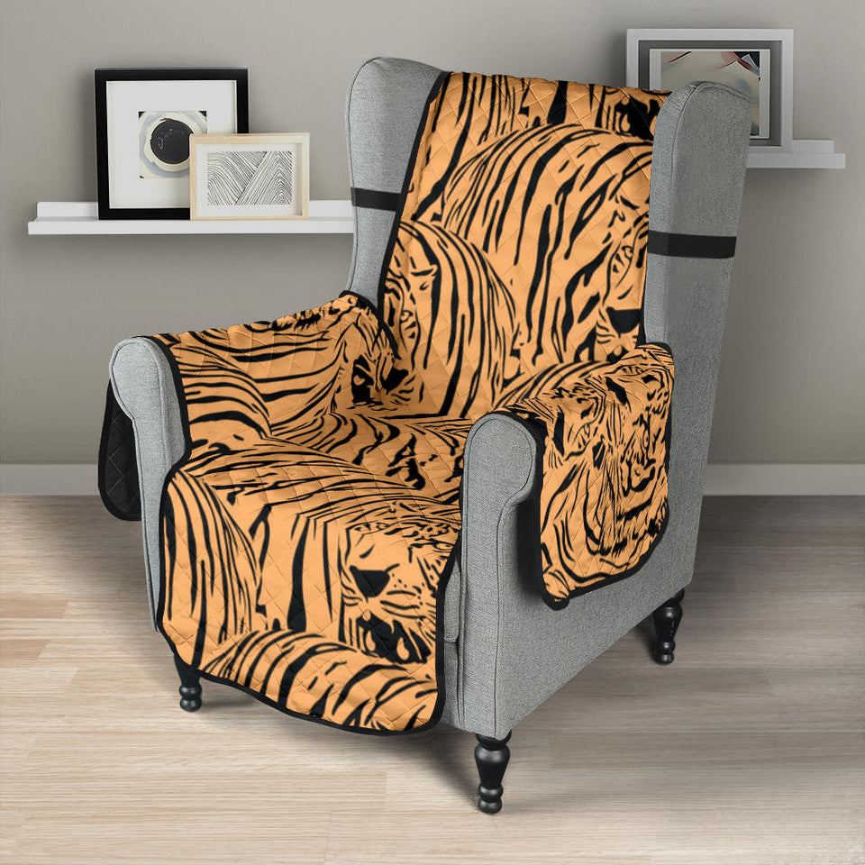 Bengal tigers pattern Chair Cover Protector