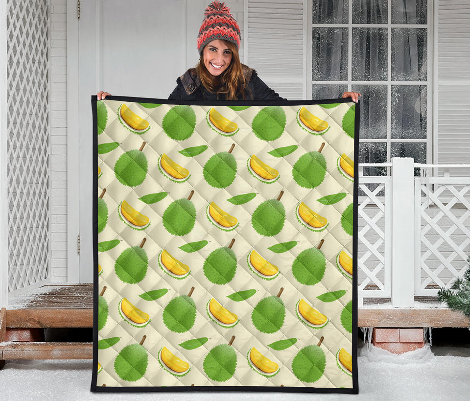 Durian Pattern Premium Quilt