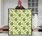 Durian Pattern Premium Quilt