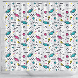 Candy Design Pattern Shower Curtain Fulfilled In US