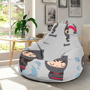 Cute Ninja Pattern Bean Bag Cover