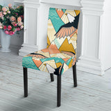 Eagle Pattern Print Design 02 Dining Chair Slipcover