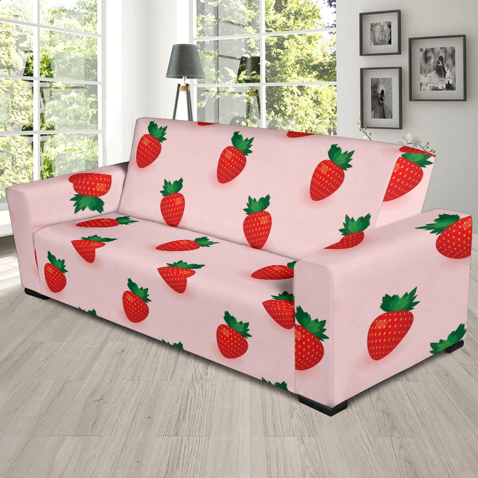 Strawberry Beautiful Pattern Sofa Slipcover