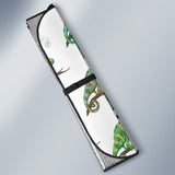 Chameleon Lizard Pattern Car Sun Shade