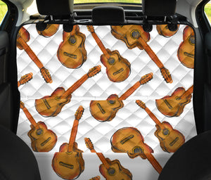 Paint Guitar Pattern Dog Car Seat Covers