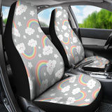 Cute Rainbow Clound Star Pattern  Universal Fit Car Seat Covers