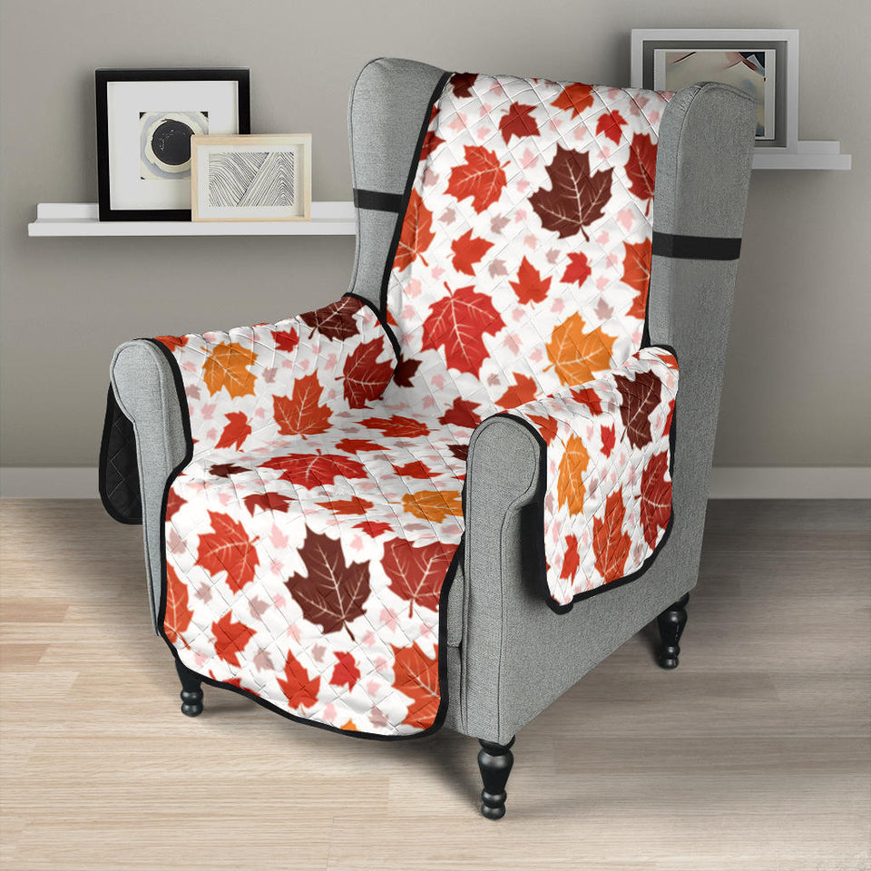 Colorful Maple Leaf pattern Chair Cover Protector