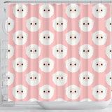 Cute Sheep Pattern Shower Curtain Fulfilled In US